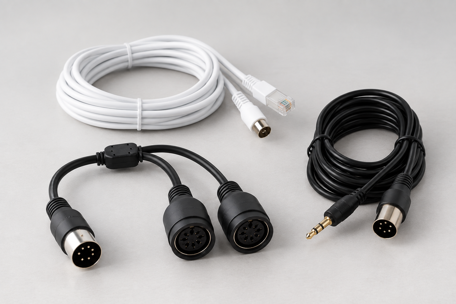 Line in-kabler og adaptere til Bang & Olufsen med DIN-stik og 3,5 mm jack